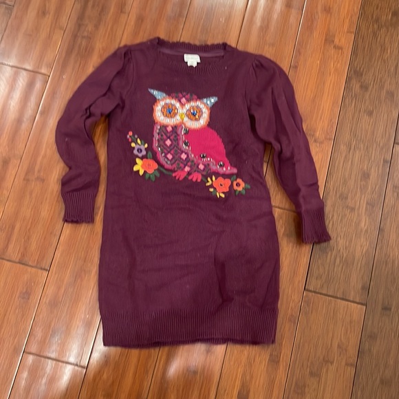 Monsoon winter dress size 8 purple colour woollen outfit. Good for winter. - Picture 2 of 6